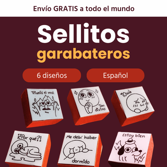 6 Page Pals Stamps (Spanish)
